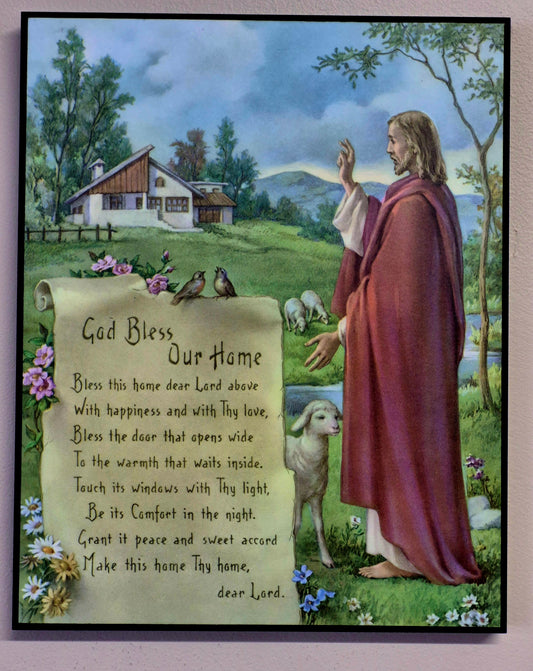 055L God Bless our Home