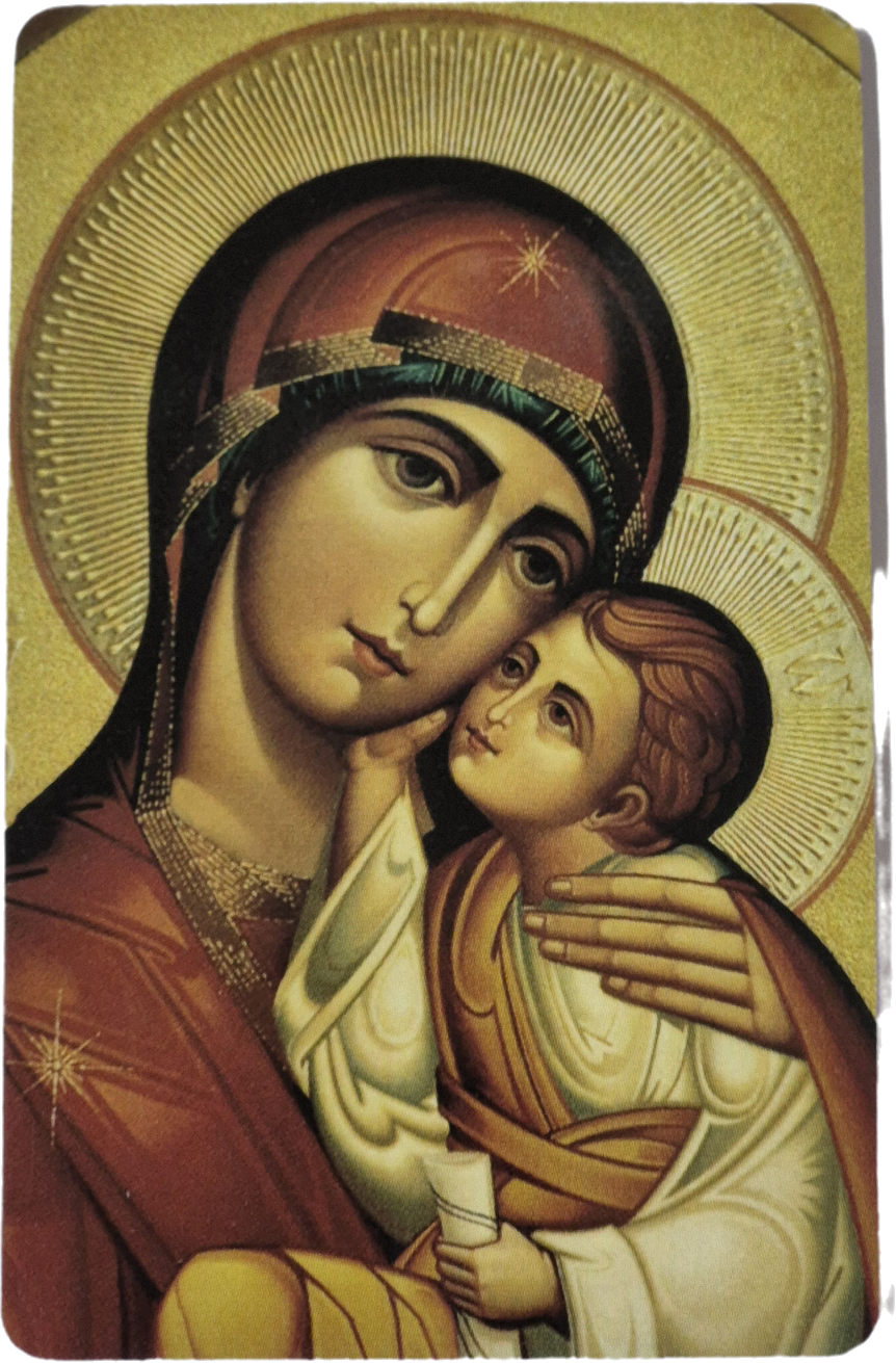 M974 Virgin Mary & Child