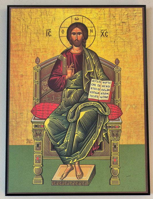 102L Christ Enthroned