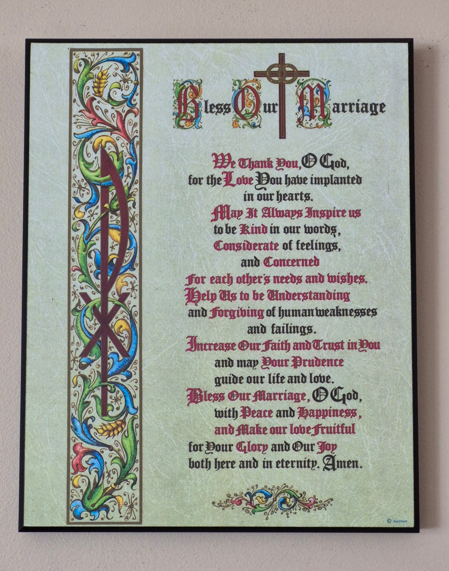 056L Marriage Blessing