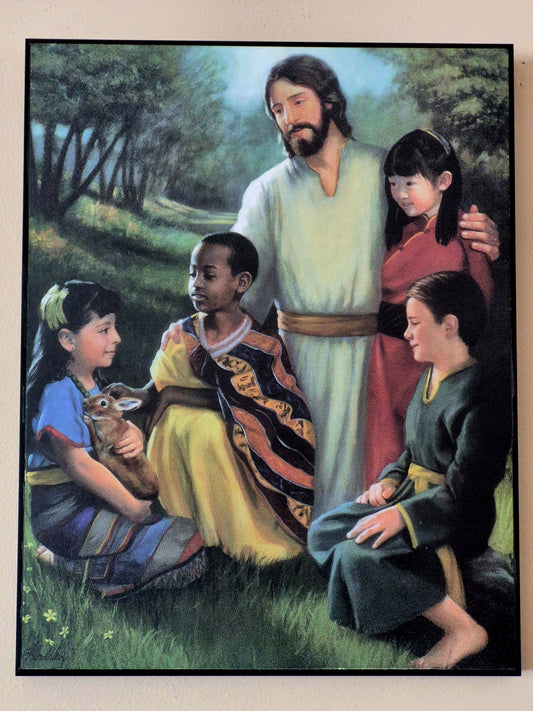 218L Jesus with the Children
